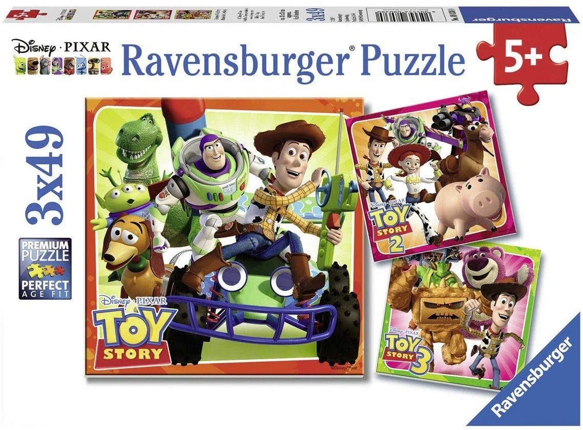 Toy Story History (3 x 49 pc puzzle)