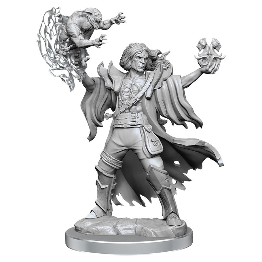 Dungeons & Dragons Frameworks: W1 Human Warlock Male