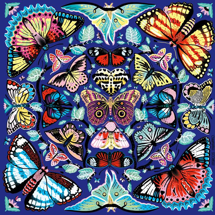 Kaleido-Butterflies (500 pc puzzle)
