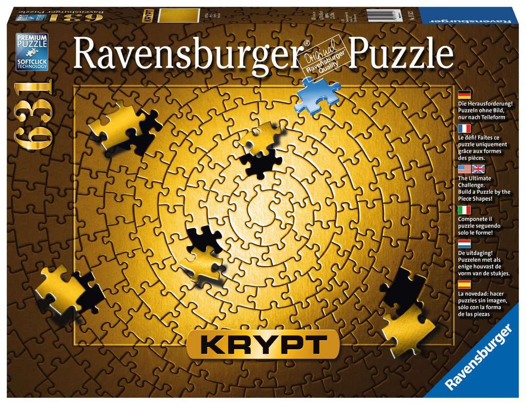 Krypt Gold (631 pc puzzle)