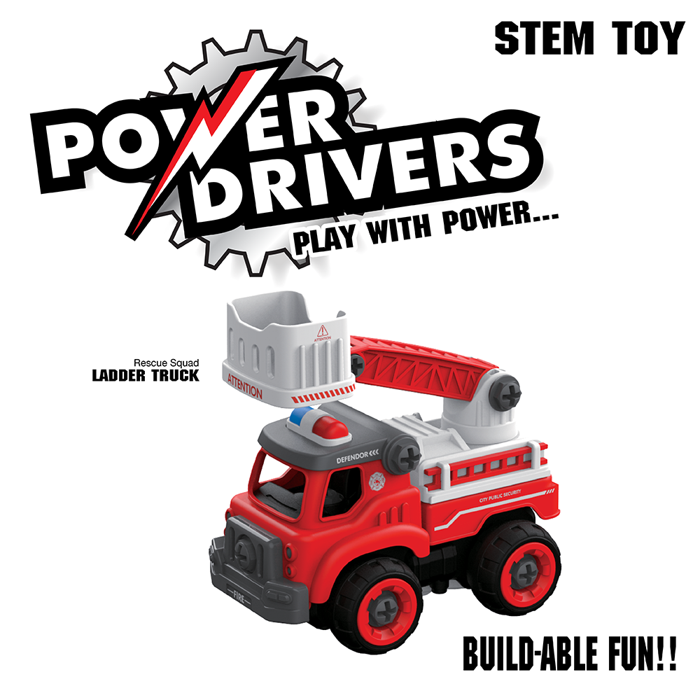 Power Drivers Rescue Squad: Ladder Truck