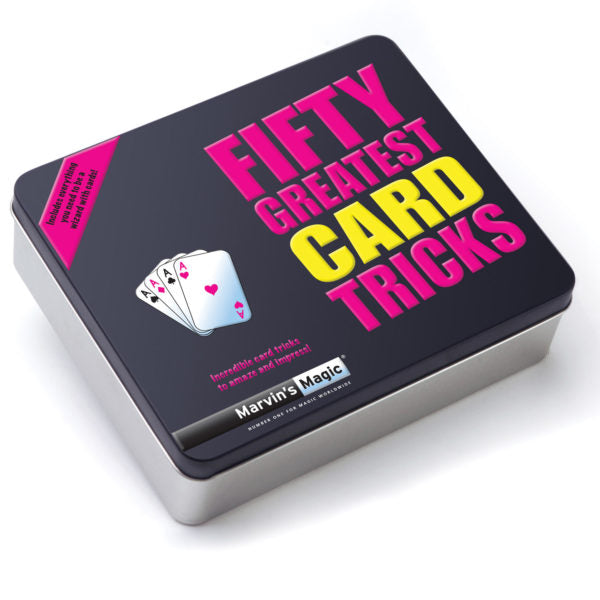 Marvin's Magic Fifty Greatest Card Tricks Tin