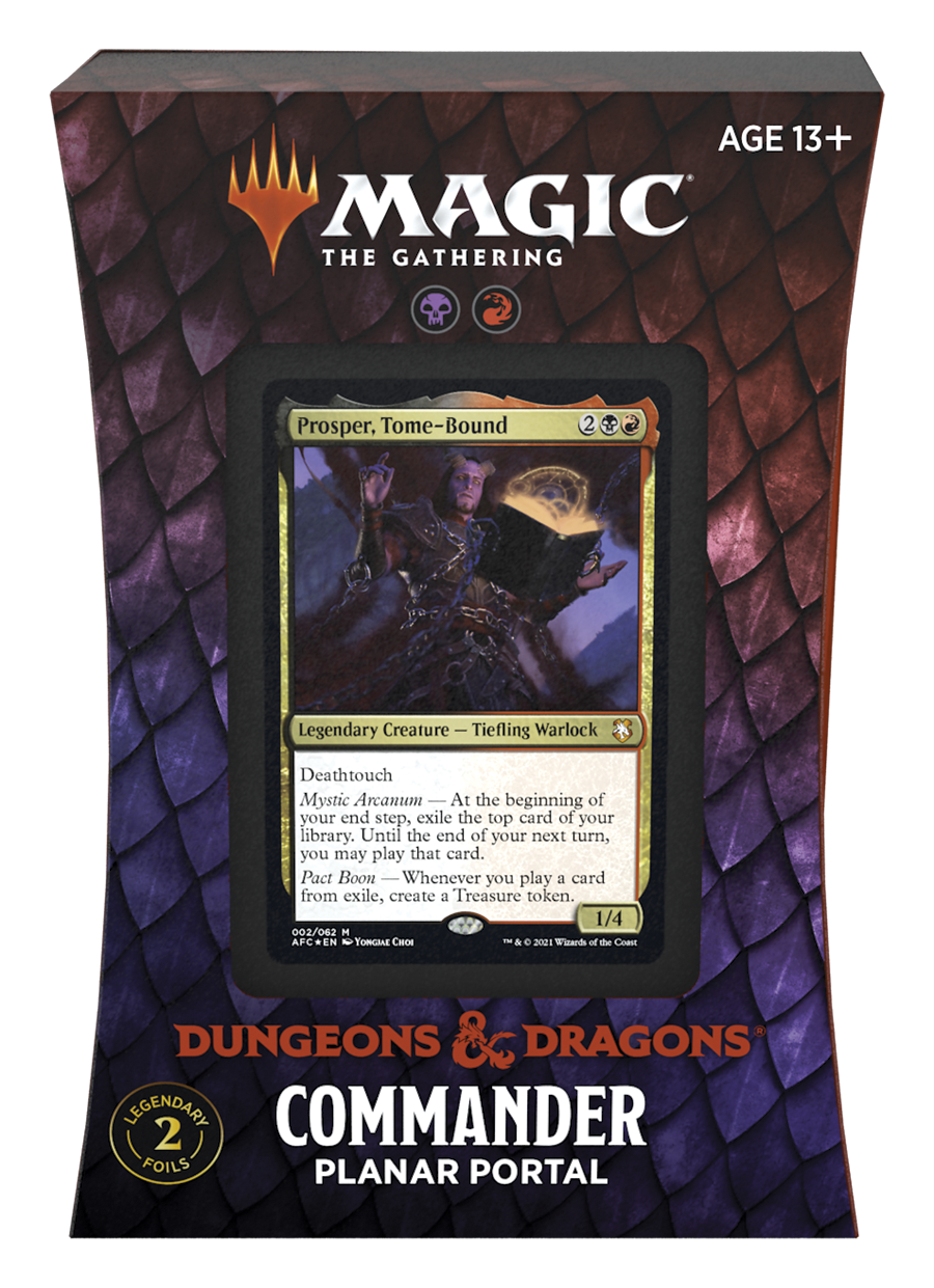 Adventures in the Forgotten Realms - Planar Portal Commander Deck
