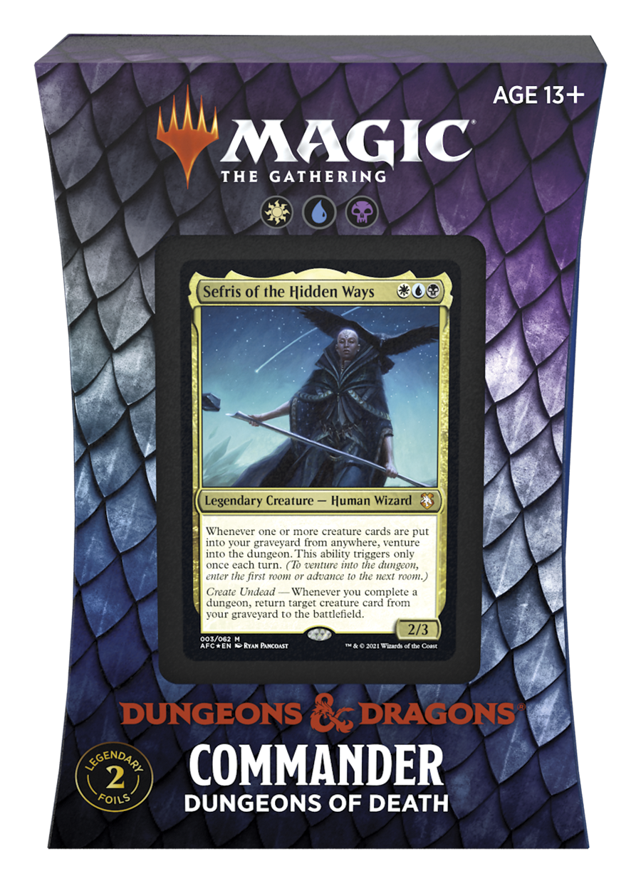 Adventures in the Forgotten Realms - Dungeons of Death Commander Deck