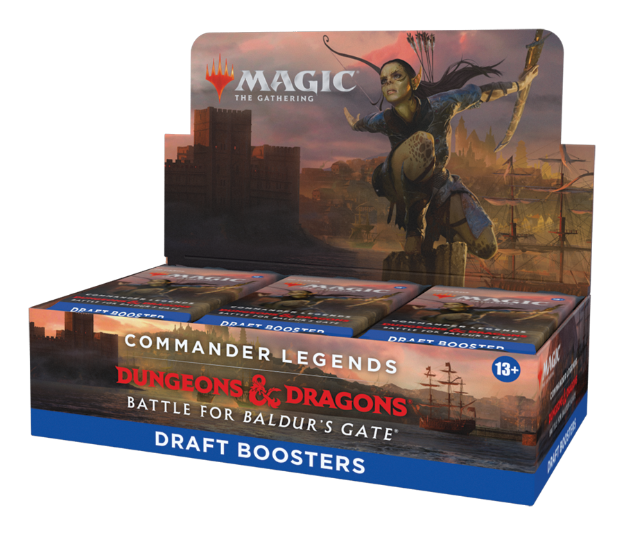 Commander Legends: Battle for Baldur's Gate - Draft Booster Box Commander Legends: Battle for Baldur's Gate - Draft Booster Box