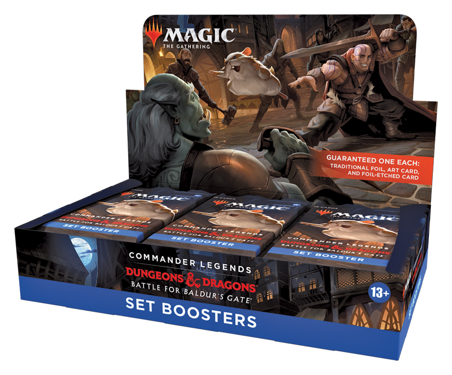 Commander Legends: Battle for Baldur's Gate - Set Booster Box Commander Legends: Battle for Baldur's Gate - Set Booster Box