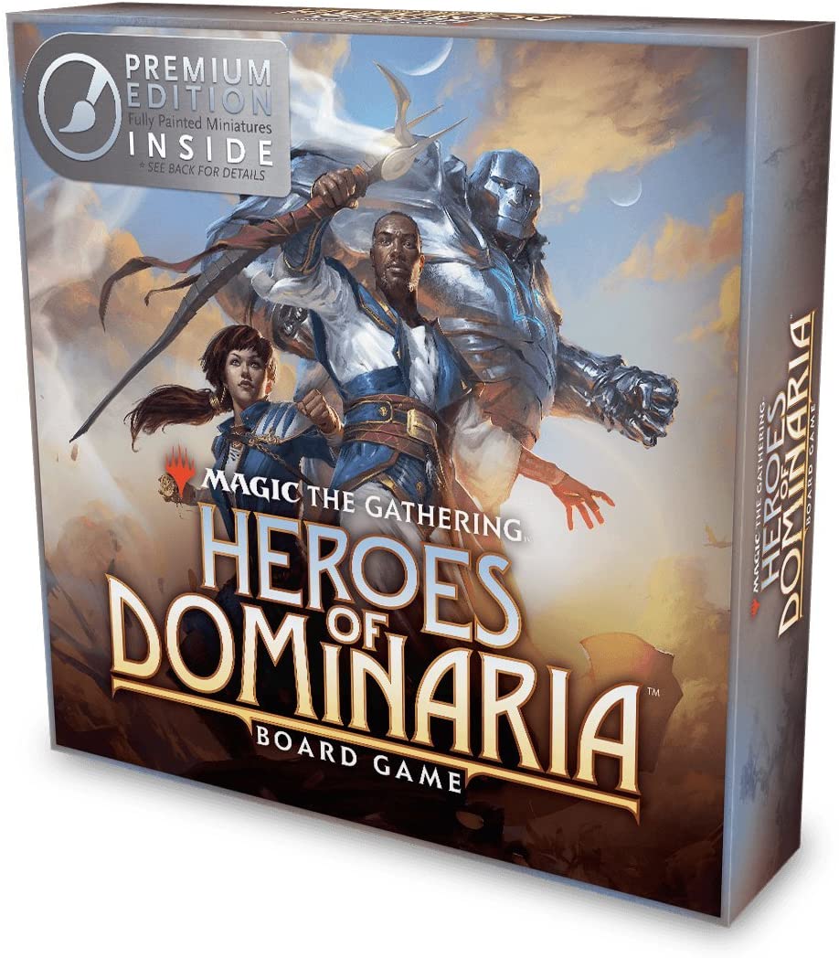Magic The Gathering: Heroes of Dominaria Board Game Premium Edition
