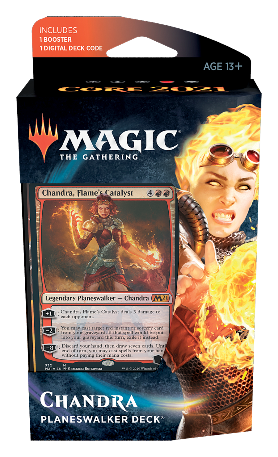 Core Set 2021 - Planeswalker Deck: Chandra, Flame's Catalyst