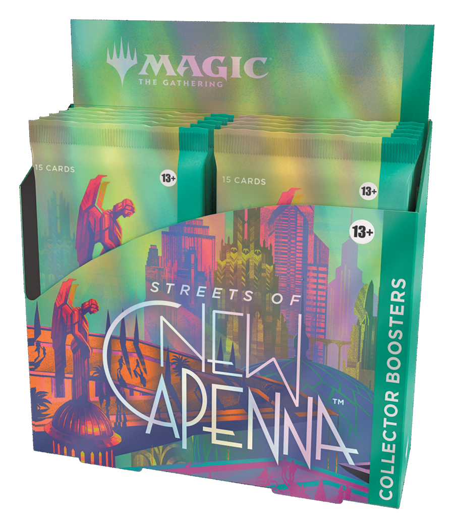 Streets of New Capenna Collector Booster Box | 12 Packs + 1 Box Topper