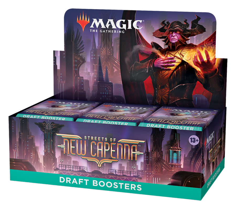 Streets of New Capenna Draft Booster Box | 36 Packs + 1 Box Topper