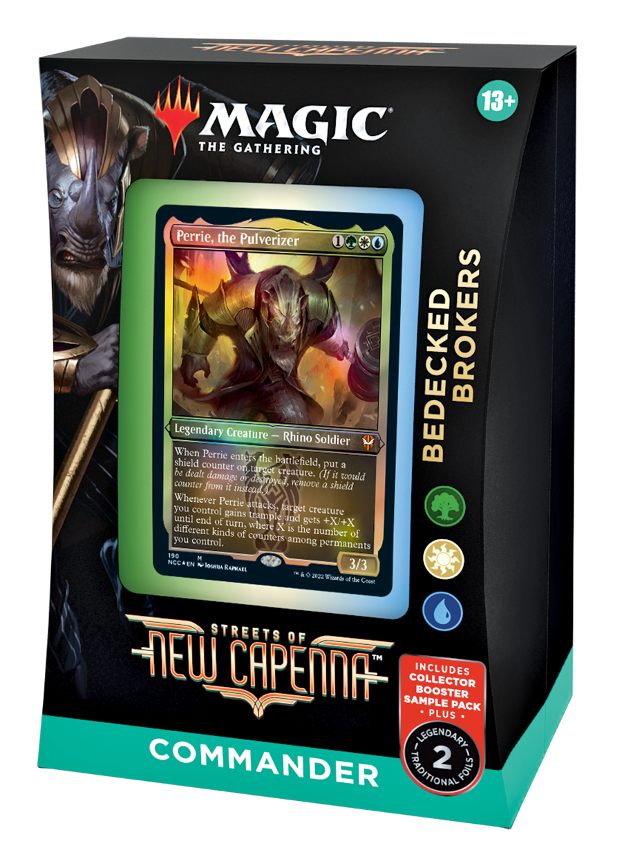Streets of New Capenna - Commander Deck: Bedecked Brokers + Collector Streets of New Capenna - Commander Deck: Bedecked Brokers + Collector