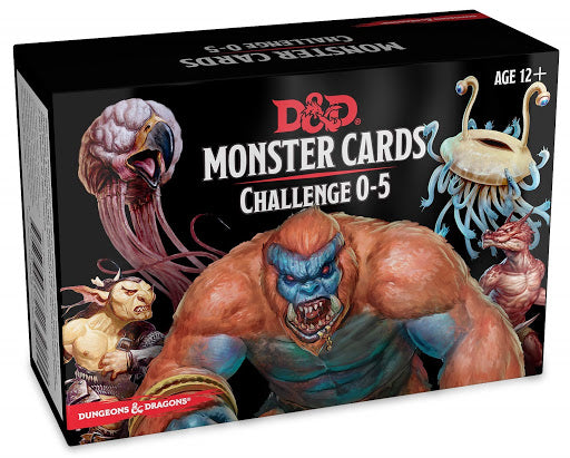 D&D: Monster Cards - Challenge 0-5