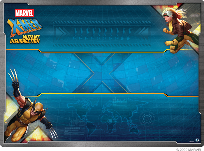 X-Men: Mutant Insurrection Playmat