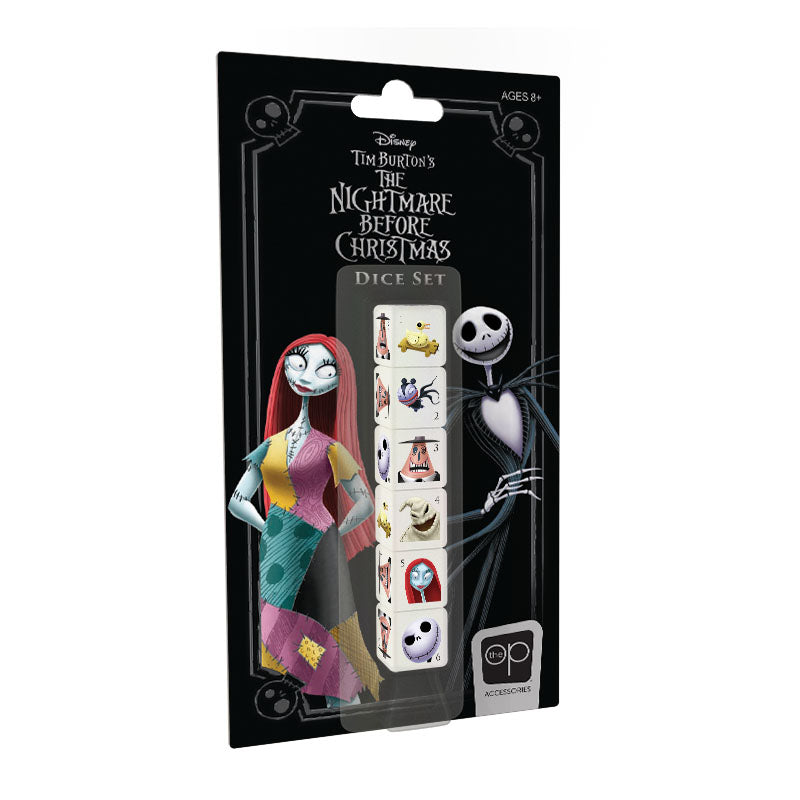 The Nightmare Before Christmas d6 Dice Set (6)