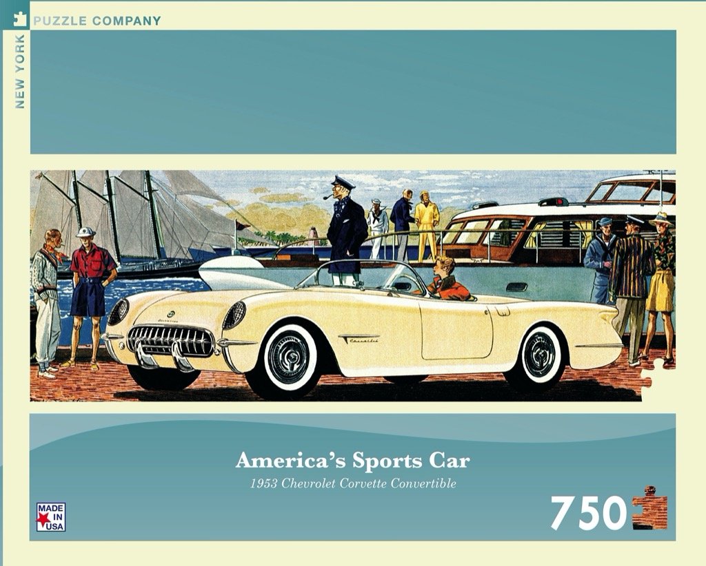 America's Sports Car (750 pc puzzle)
