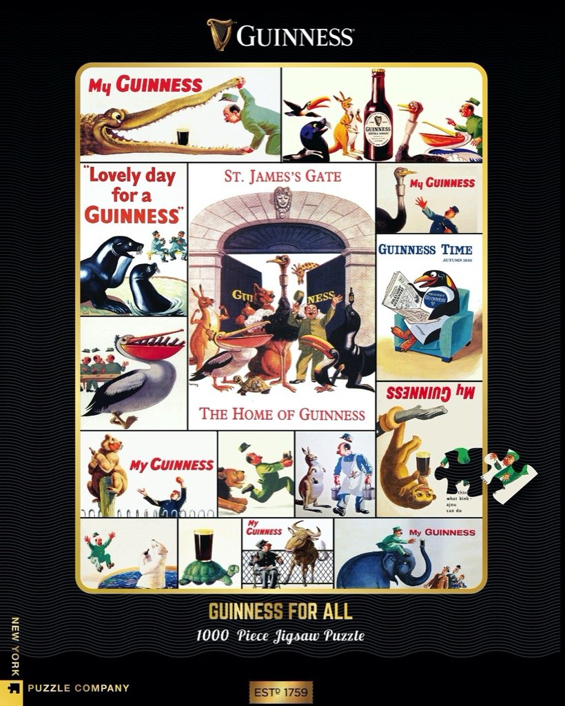 Who's Got the Guinness? (1000 pc puzzle)
