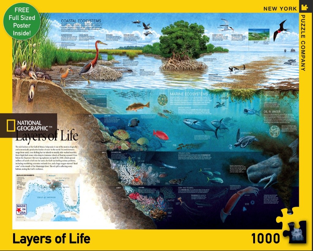 Layers of Life (1000 pc puzzle)