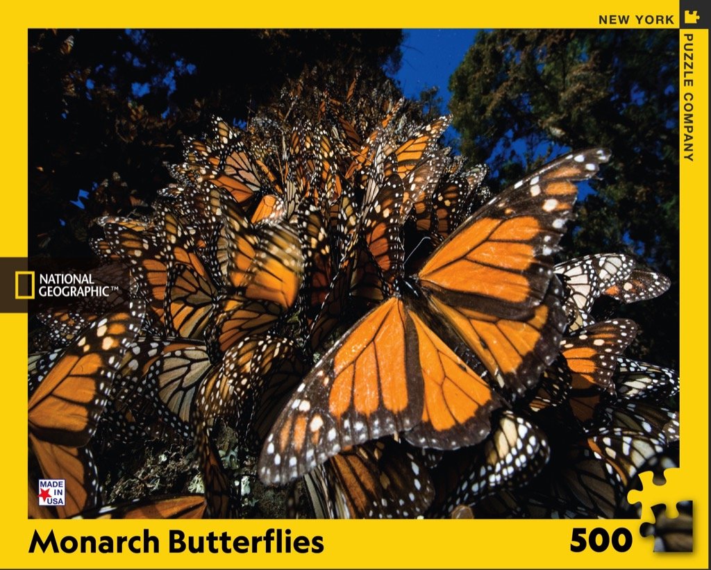 Monarch Butterflies (500 pc puzzle)