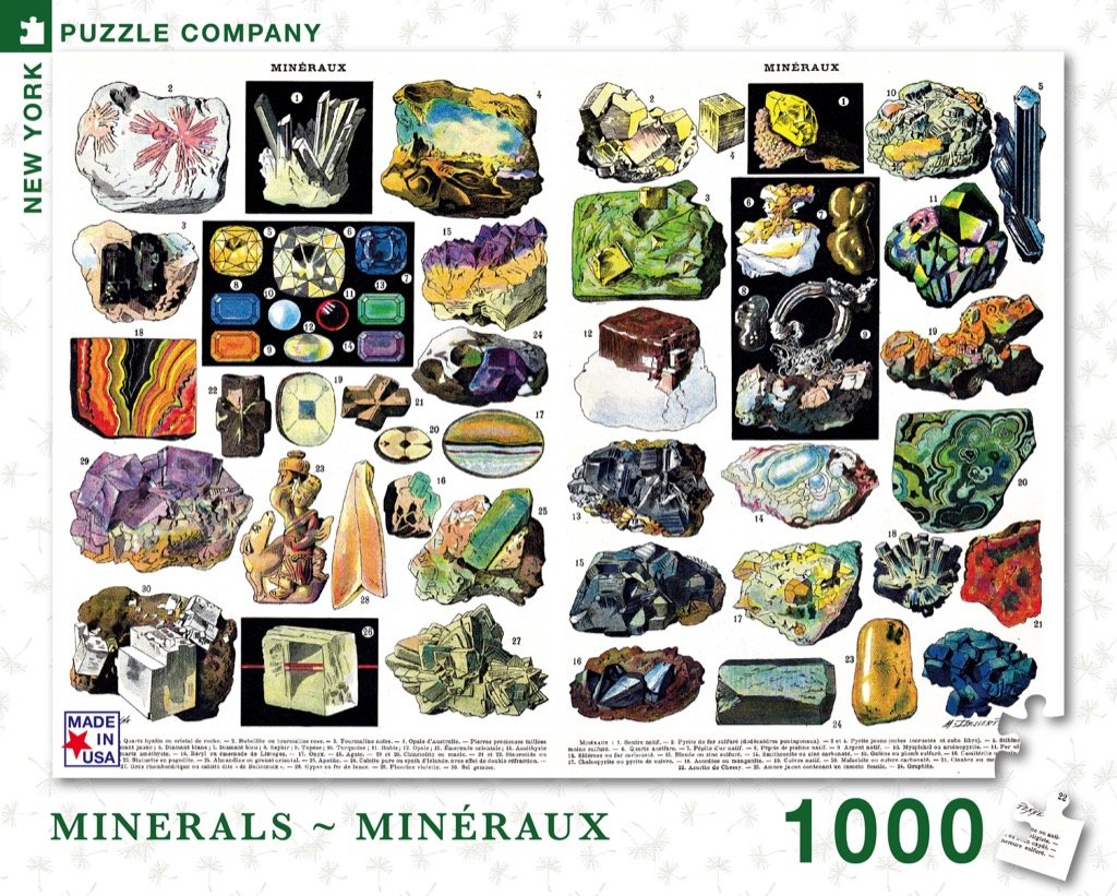 Minerals & Gems (1000 pc puzzle)