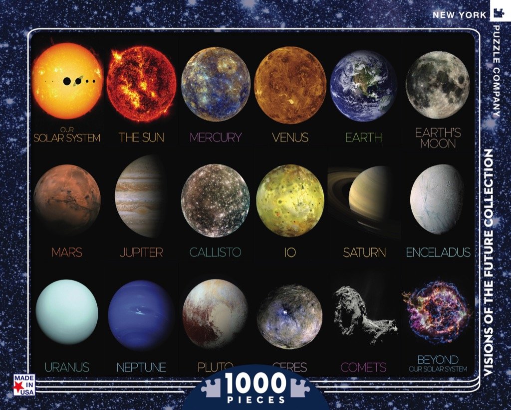 The Solar System (1000 pc puzzle)