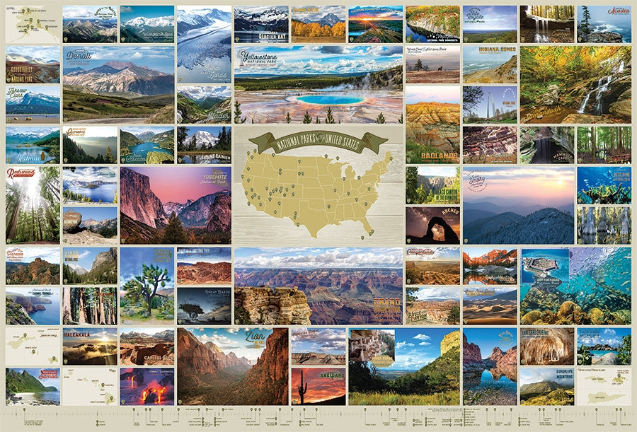 National Parks of the United States (2000 pc puzzle)