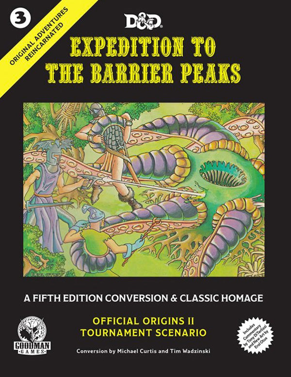 D&D RPG: Original Adventures Reincarnated #3: Expedition to The Barrier Peaks
