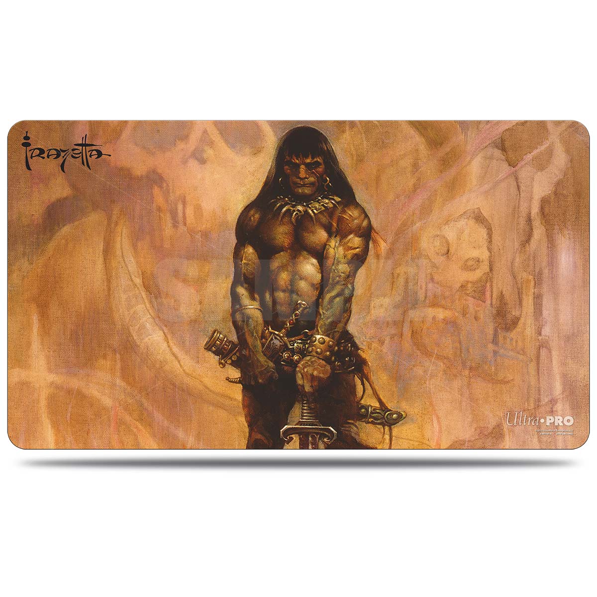 Playmat: Barbarian by Frank Frazetta