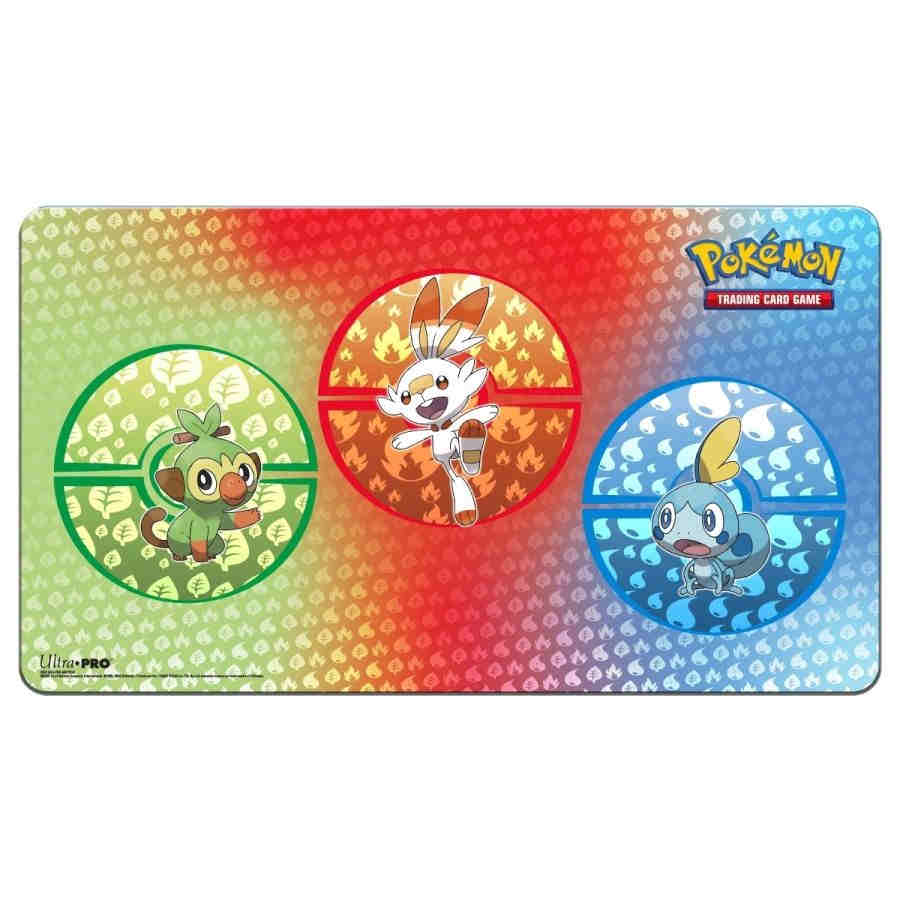 Pokemon Playmat: Sword & Shield - Galar Starters