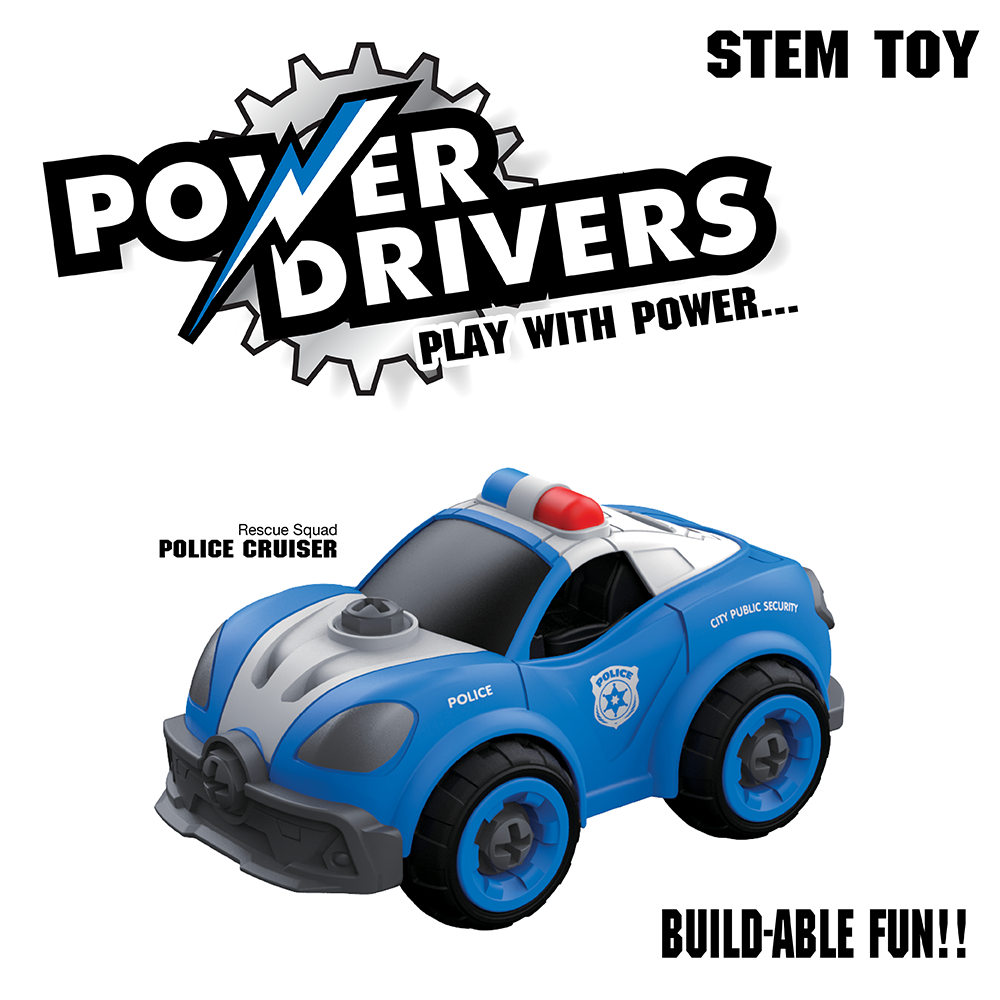 Power Drivers Rescue Squad: Police Cruiser