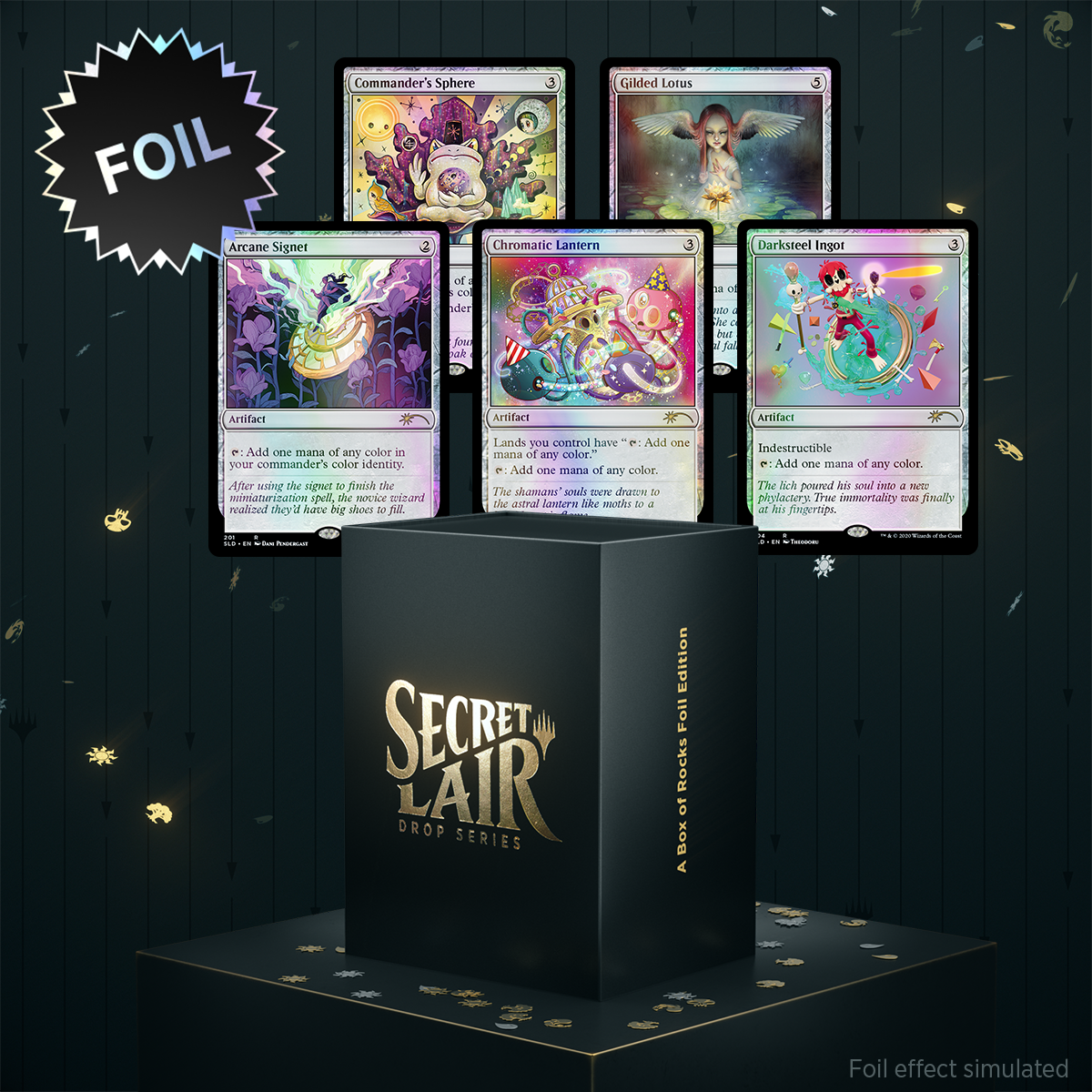 Secret Lair Drop: A Box Of Rocks (Foil Edition)