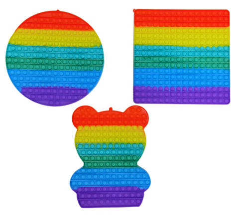 Poptastic Poppers: Jumbo Rainbow Poppers