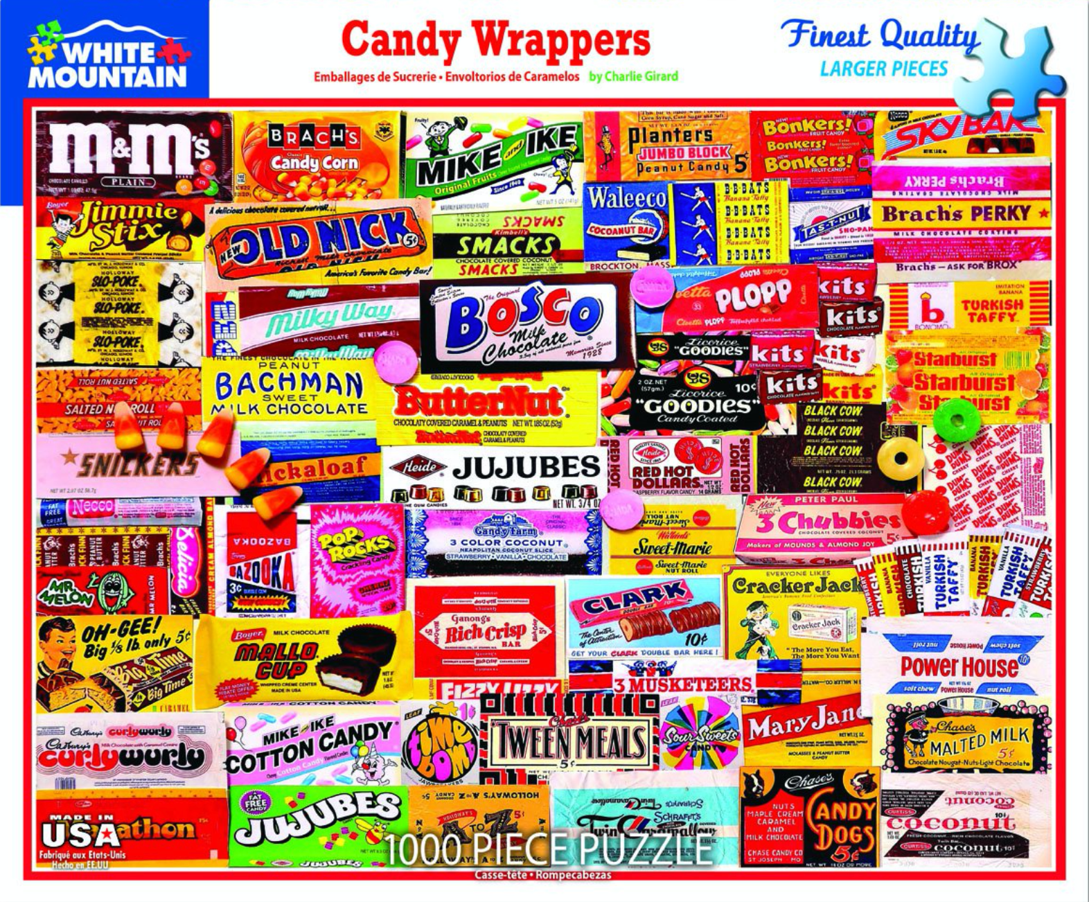 Candy Wrappers (1000 pc puzzle)