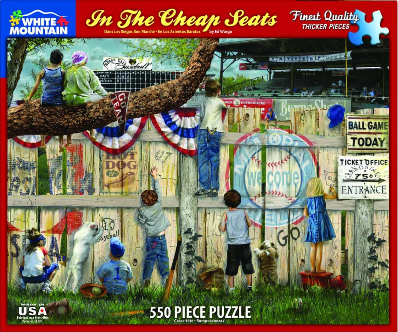 In The Cheap Seats (550 pc)