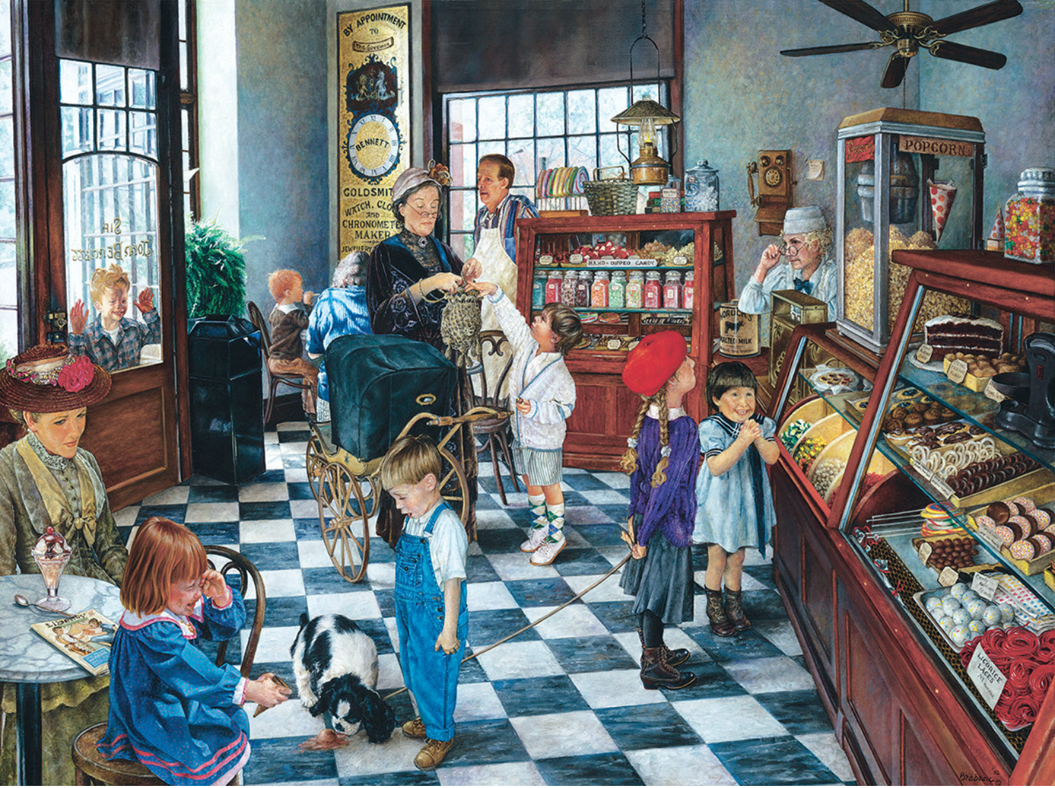 Confectionary Shop (1000 pc puzzle)