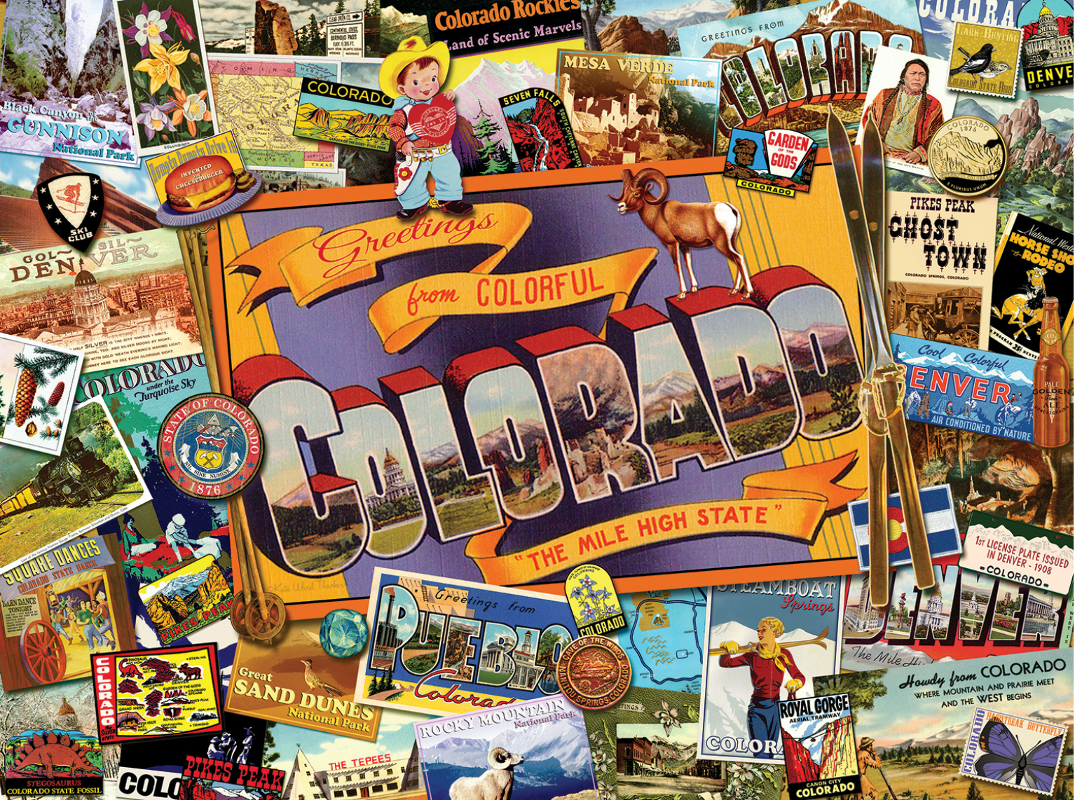 Mile High Colorado (1000 pc puzzle)