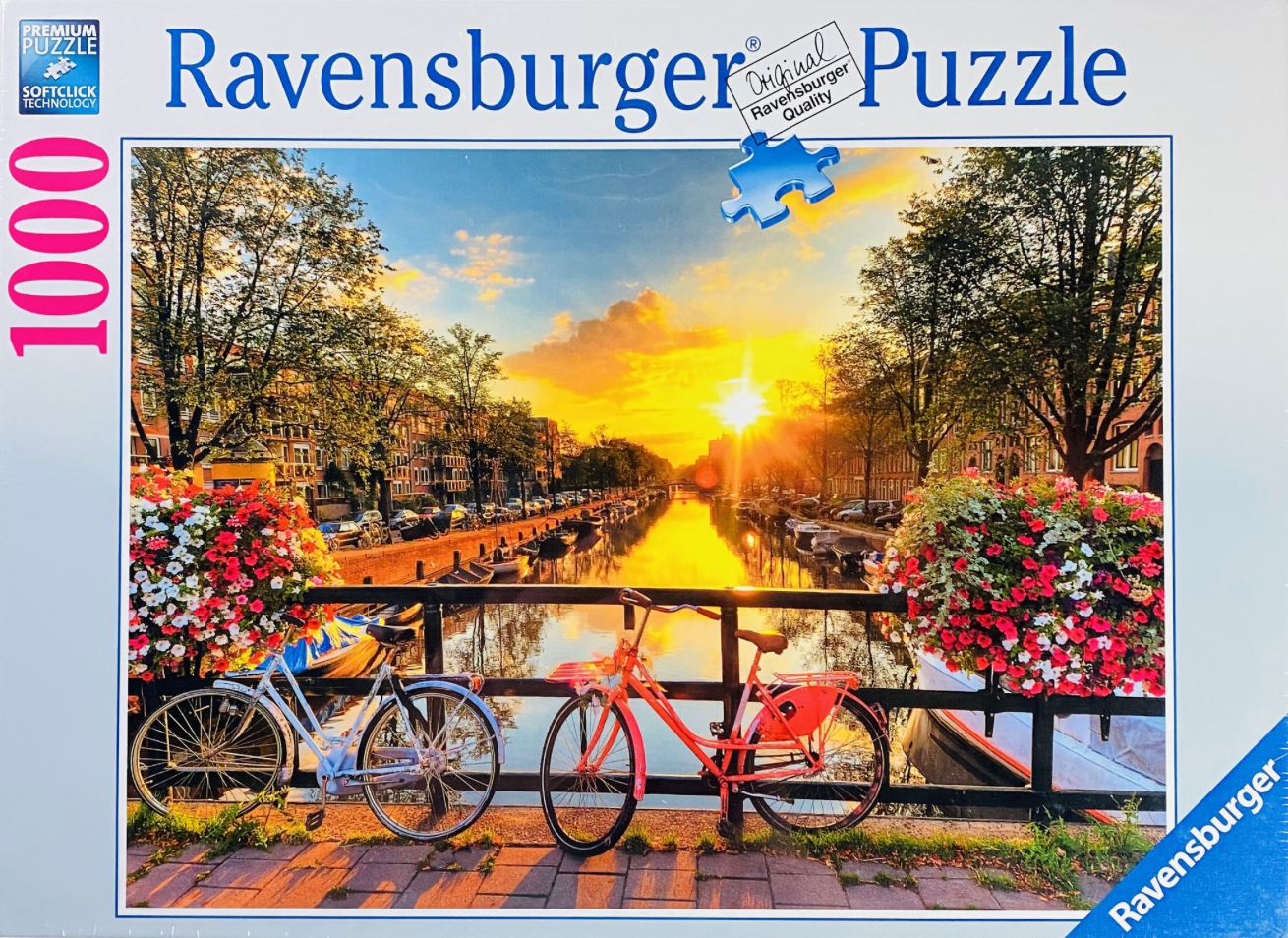 Bicycles in Amsterdam (1000 pc puzzle)