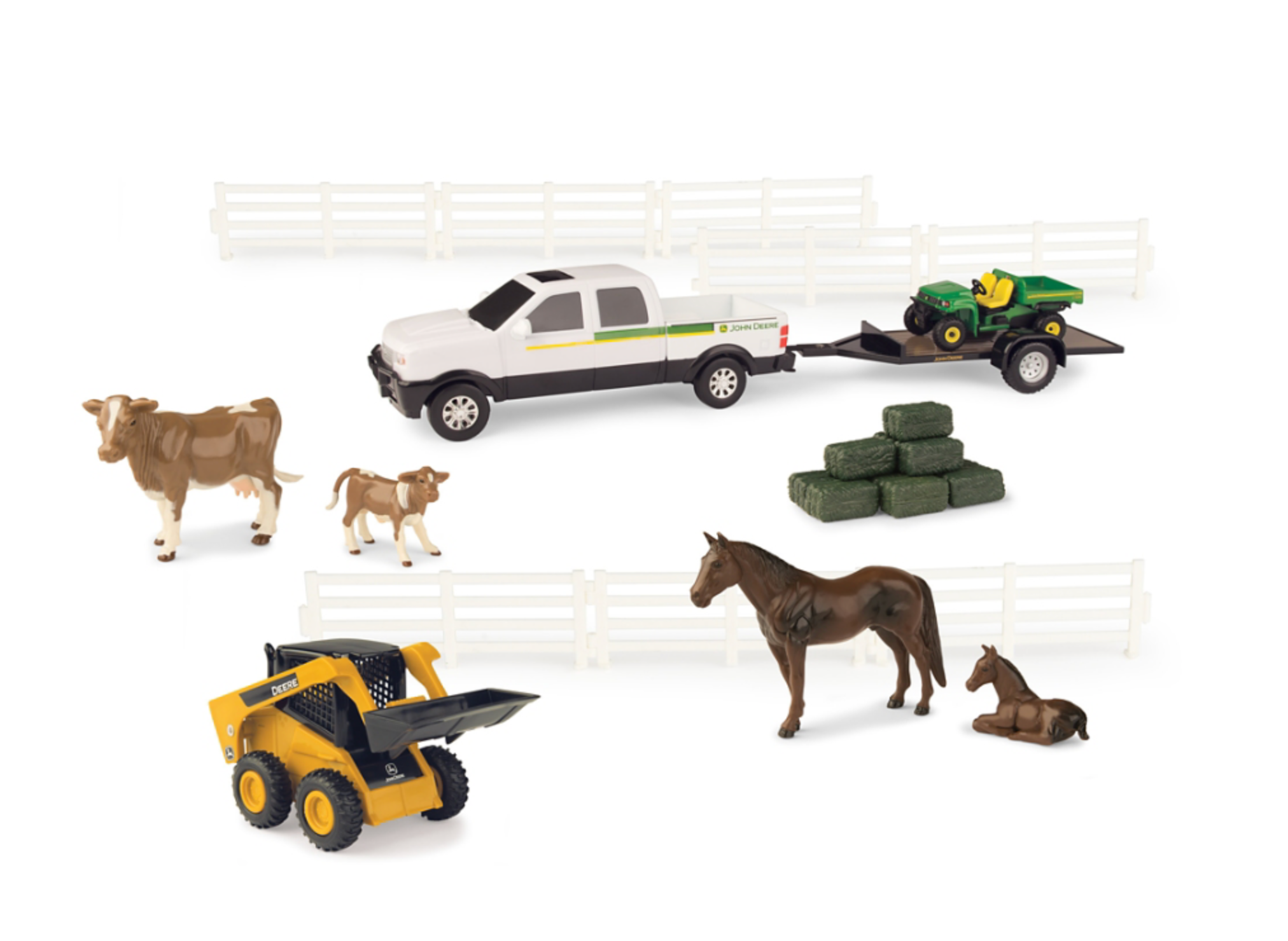 1:32 Scale John Deere Utility Vehicle Set