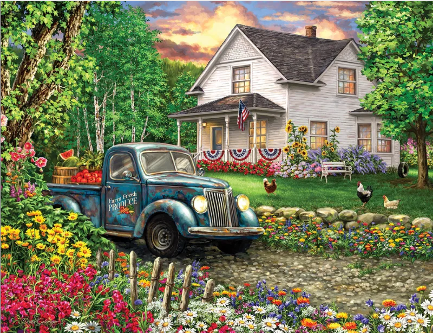 Simpler Times (500 pc puzzle)
