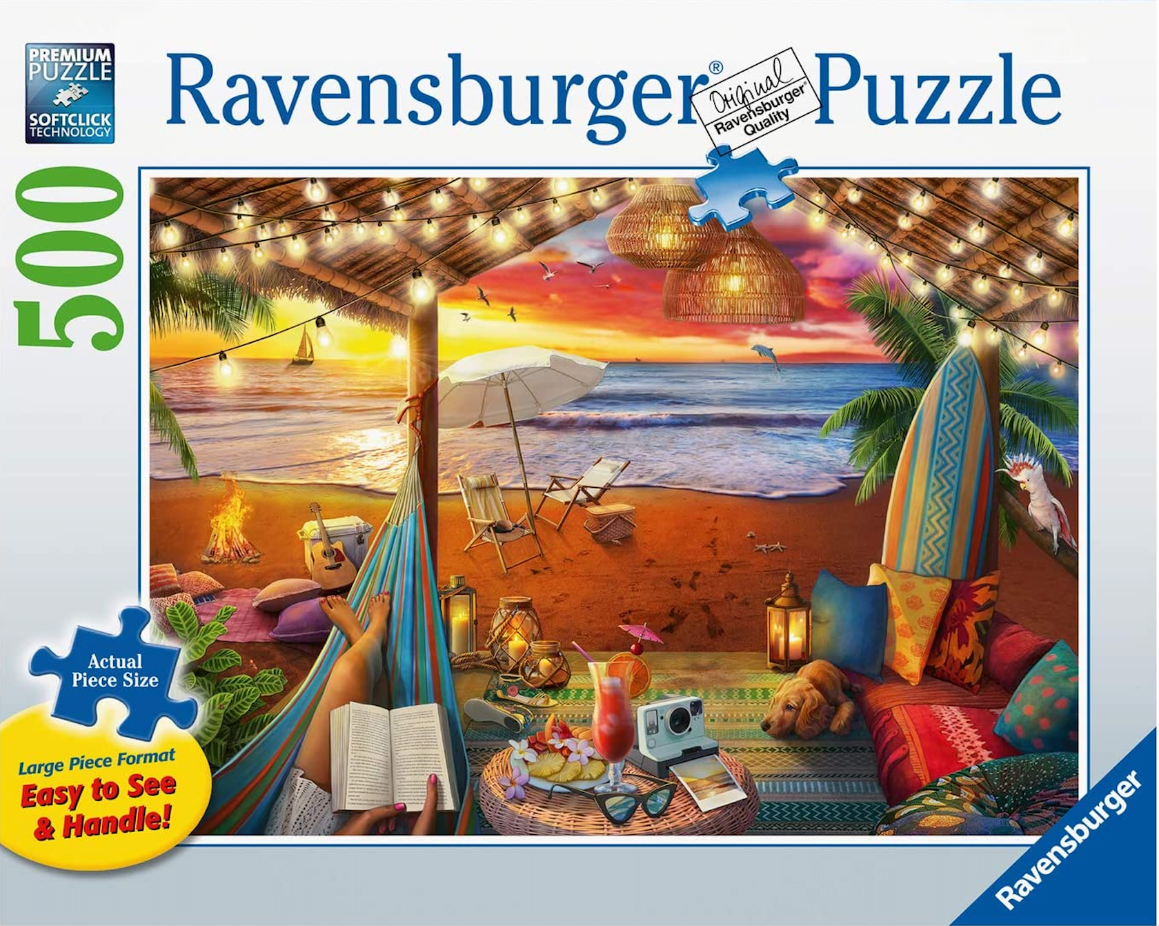 Cozy Cabana (500 pc Large puzzle)
