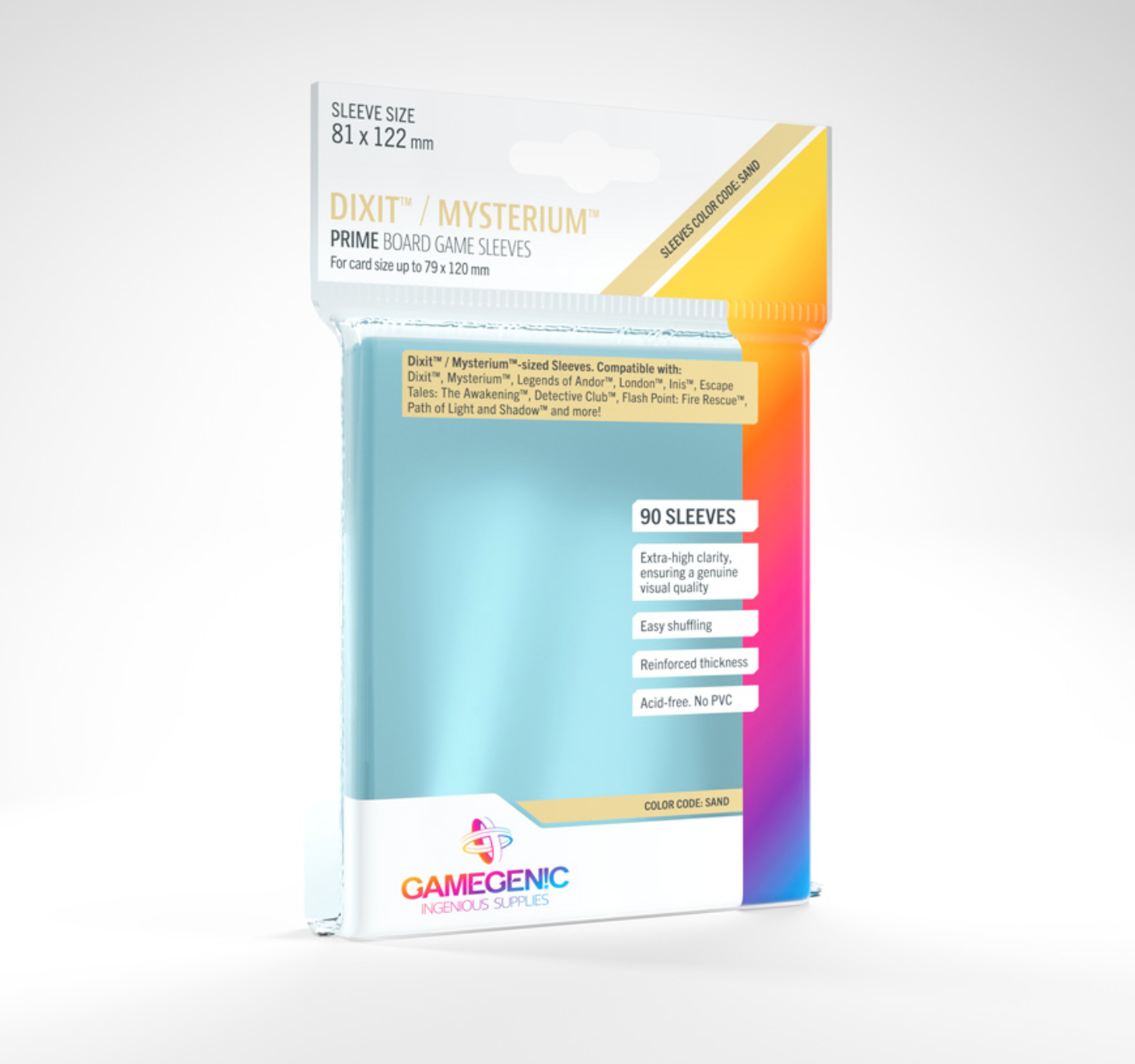 Gamegenic Prime Board Game Sleeves: Dixit/Mysterium