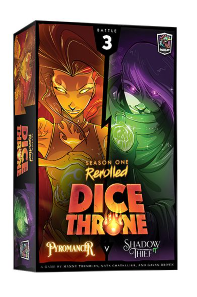Dice Throne Season 1 - Pyromancer vs Shadow Thief
