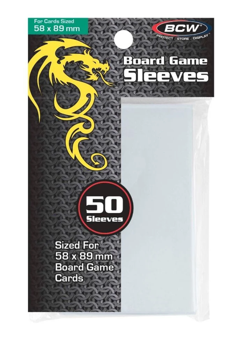 Board Game Sleeves - 58 X 89 mm