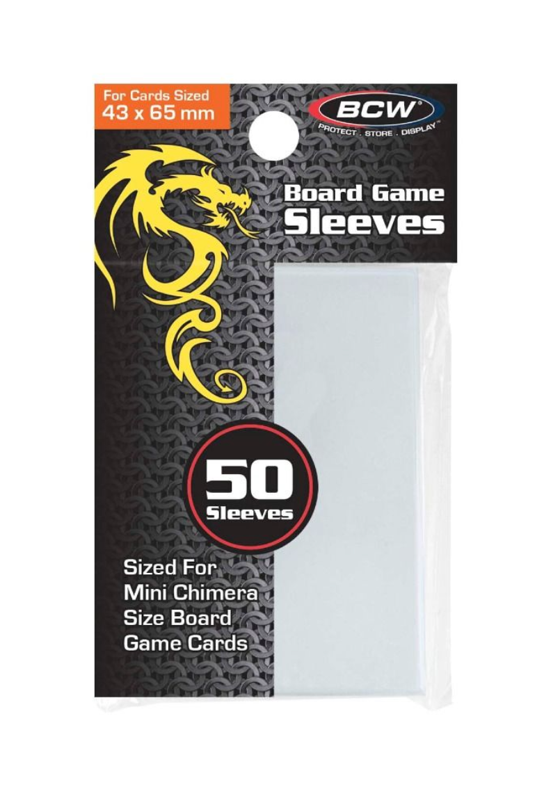 Board Game Sleeves - Mini Chimera 43 x 65 mm