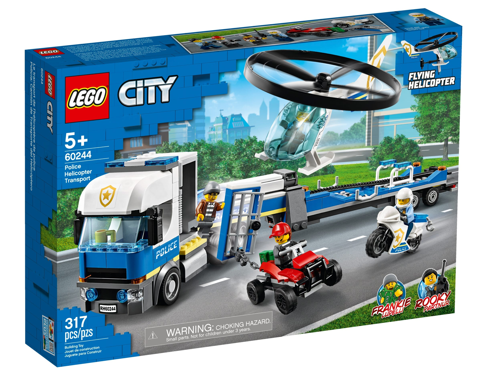 LEGO: City - Police Helicopter Transport