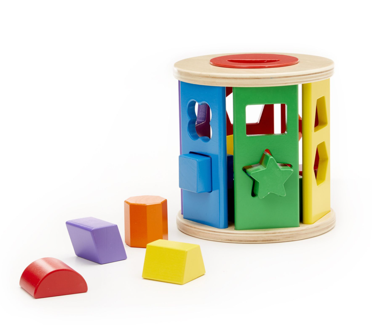 Match & Roll Shape Sorter