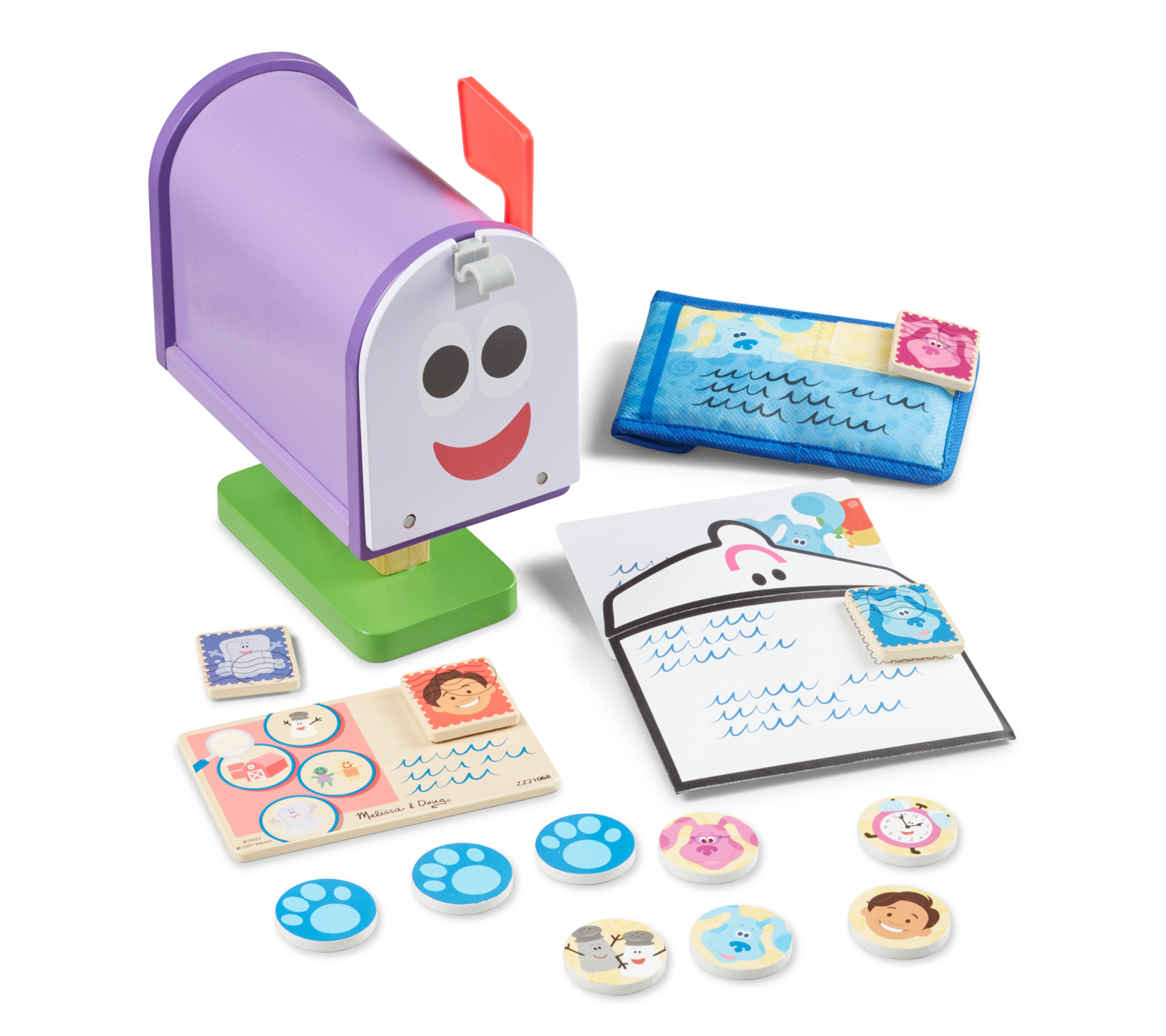 Blue's Clues & You! Wooden Mailbox Play Set