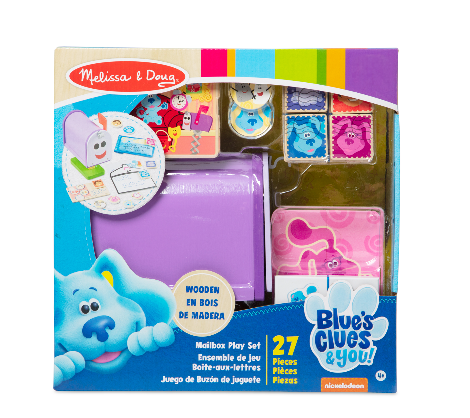 Blue's Clues & You! Wooden Mailbox Play Set