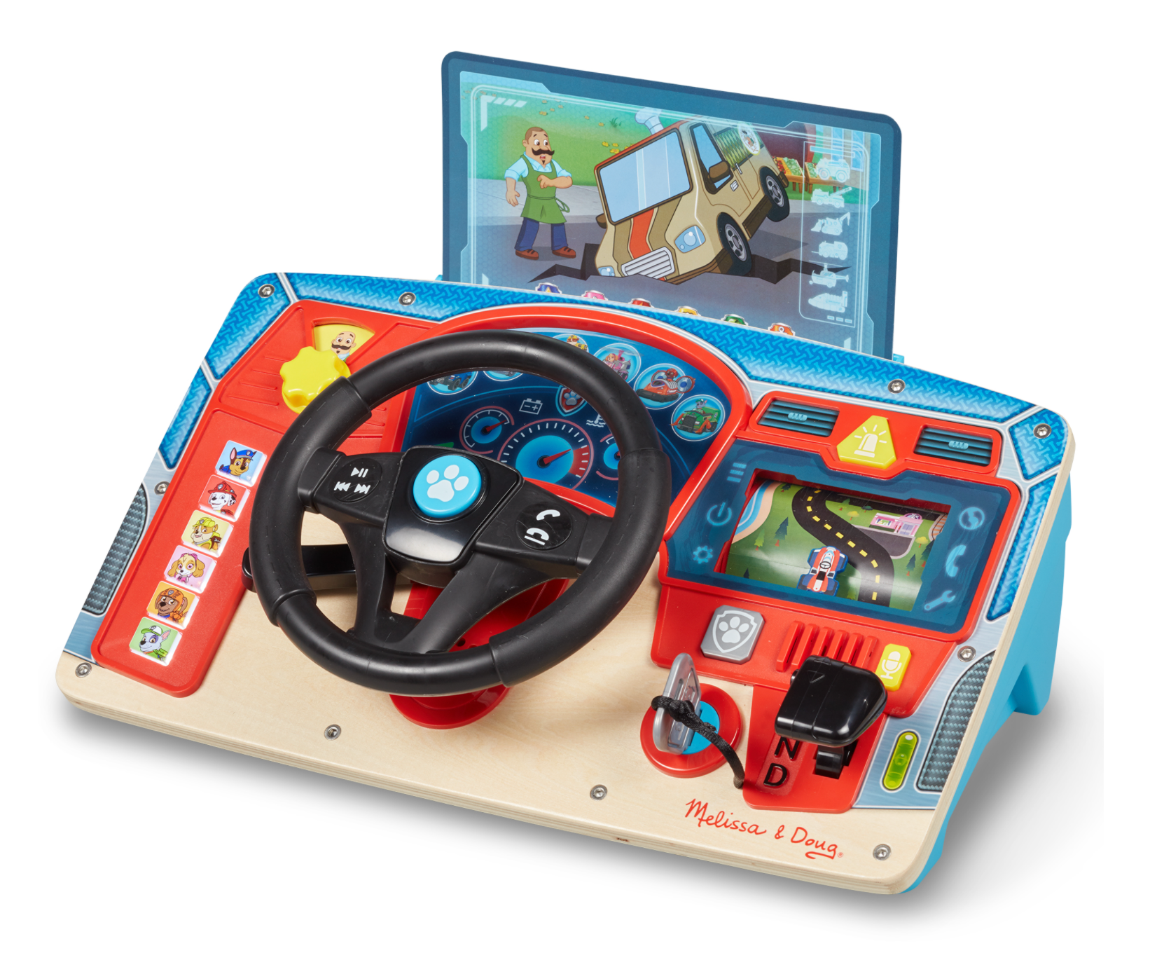 Paw Patrol Rescue Mission Wooden Dashboard