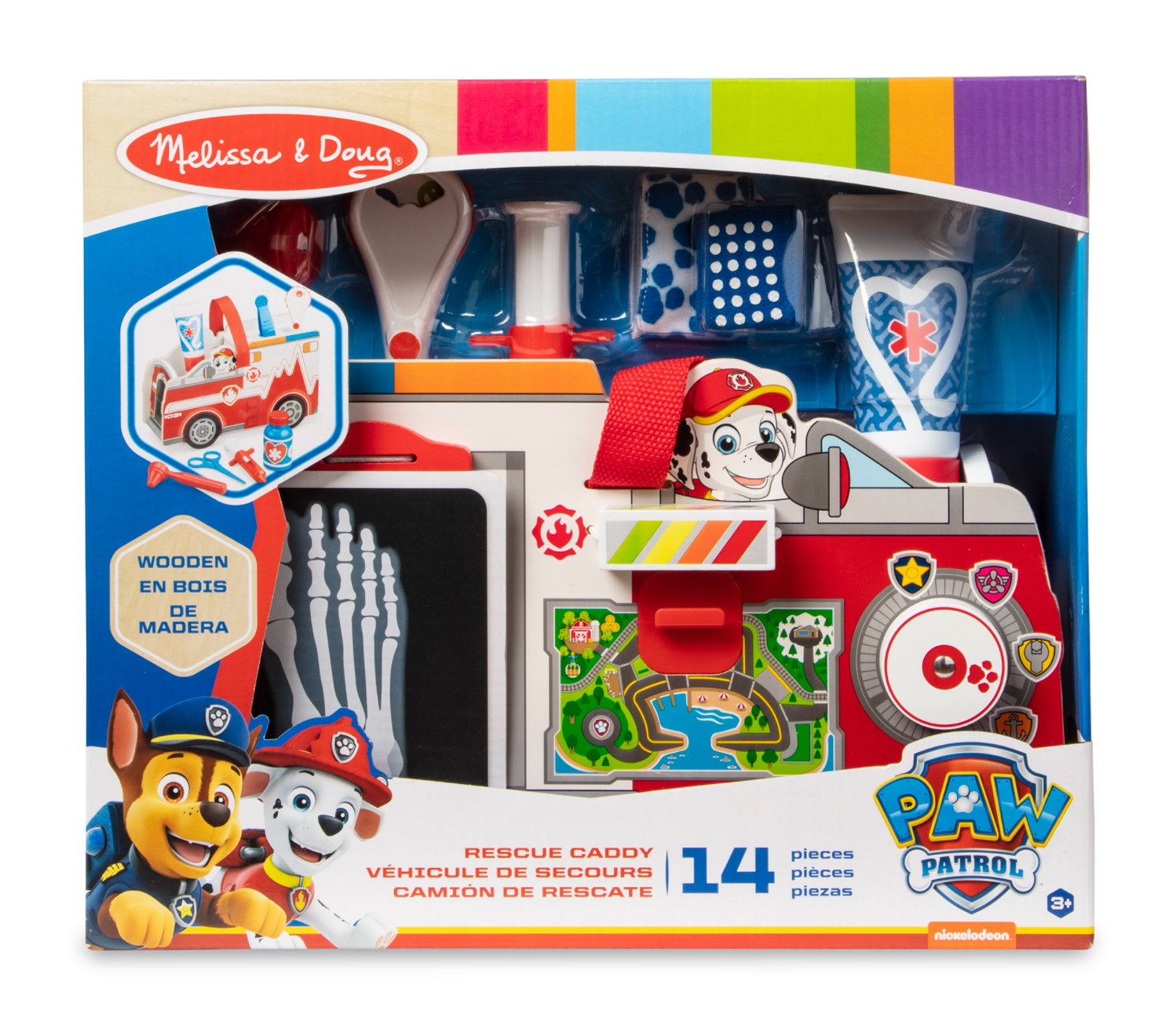Paw Patrol Marshall's Wooden Rescue Caddy