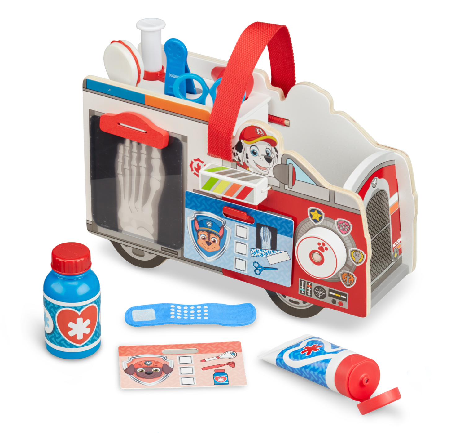 Paw Patrol Marshall's Wooden Rescue Caddy